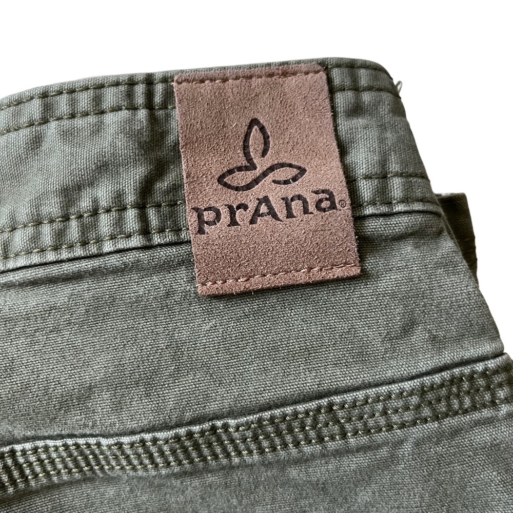 prAna Olive Green Bronson Pants Organic Cotton 28x30